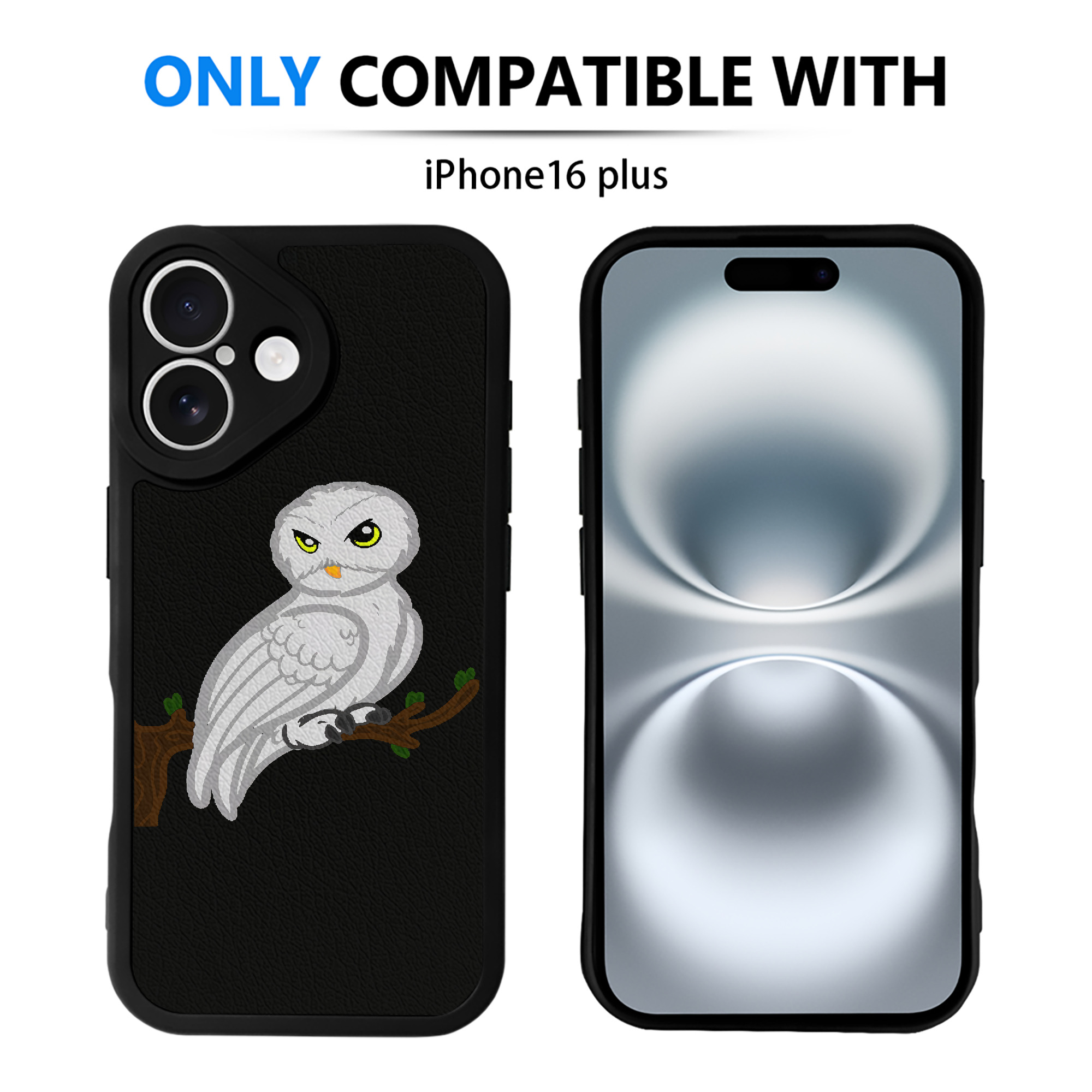 （画像用） Harry Potter ハリー・ポッターシリーズ 【iPhone 16シリーズ対応】シリコンスマホケース（レザー調） 材質：シリコン